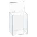 Inevibe Hairnet Dispenser and Glove Holder, Universal Acrylic Storage for Beard Covers, Safety Glasses, Face Masks, Shoe Covers, Earplugs - Wall Mount or Countertop In Medical, Restaurant, Home