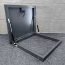 23.6" L X 23.6" W/27.5" L X 27.5" W/31.5" L X 31.5" W Galvanized Powder Coated Steel Roof Hatch; Roof Steel Security Door; Roof Access Hatch (31.5in)