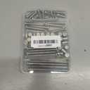 Crib Screws Bolts Hardware Replacement Kit, 28 Set M6x20/40/60/80mm Hex Bolts & M6x12mm Barrel Nuts with Wrench - Verify Size Compatibility Before Purchase