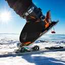 2 Pairs - Ski Boot Covers, Ski Boot Covers for Warmth, Ski Boot Warmer, Ski Boot Cover for Keep Your Feet Dry and Warm, Winter Sport Accessory, Ski Present, Skiing Accessories for Skiers (Large)