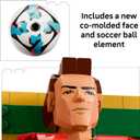 LEGO Editions Cristiano Ronaldo  Soccer Legend - Building Set for Boys & Girls, Ages 12+ - Collectible Soccer Gift with Plaque - Kids Bedroom or Shelf Decor - 43016