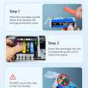 High Yield 280XXL 281XXL Ink Cartridges Replacement for Canon Printers  5-Pack with Upgraded Chip, Crisp Text & Vivid Colors Works with Canon PIXMA TR8620a, TR8520, TS9520, TS9521C, and More