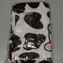 2Pcs Cow Plastic Bag Holder 22.5x9 Inch, Cute Cows Wall Mount Plastic Bag Organizer with Drawstring, Reusable Grocery Bags Storage Dispenser for Home Kitchen Pantry Decor, Cow Gifts for Women Mom