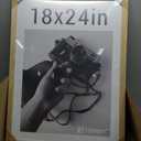 18x24 Poster Frame 4 Pack, Natural Solid Wood Picture Frame, Elegant Wood Grain, Wall Hanging