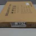 Artmalle Bed Tray Table Folding Legs with Handles Groove Breakfast Food Tray for Sofa, Bed, Eating, Drawing, Platters Serving Lap Desk Snack Tray (Brown Medium) (Medium (11.8" x 15.7" x 1.6") x 1 Pack)