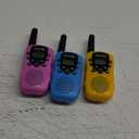 Walkie Talkies for Kids Toys for Boys Girls 4-6, 3 Miles Range Walkie Talkie to Camping, Outdoor 4 Year Old Girl Birthday Gifts for 3 4 5 6 7 Year Old Boy Girl Gifts Age 6-8 (3 Pack) (Blue&Pink&Yellow)