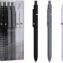 6pcs 0.5mm Gel Pens, Quick Dry Black Ink Fine Point Pens, High-End Series Smooth Writing Pens for School, Office & Home Supplies, Ideal Gifts for Women and Men