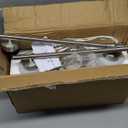 3-Light Kitchen Island Lighting Brushed Nickel Dining Room Light Fixture with Milk Glass Shade 31" Modern Linear Chandelier Adjustable Hanging Pendant Lighting Over Island Dining Table Living RoomE26