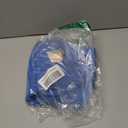 BTFBM Womens Short Sleeve Tops 2025 Summer Casual Crew Neck Oversized Sweater Solid Color Ribbed Knit T Shirts (Blue, XL)