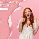 JWEX 50th Birthday Gifts Women, 50TH Birthday Gifts for Her, 50th Anniversary for Friends, Daughter, Sister Mom - Turning 50 Present