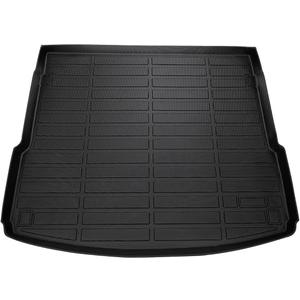 Cartist Cargo Liner Compatible with 2018-2023 2024 2025 Audi Q5 / SQ5 (No Hybrid Models) All Weather Trunk Mat High Side Waterproof Black TPE