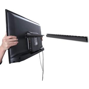 AENTGIU Studless TV Wall Mount, Heavy Duty Drywall TV Bracket Hanger for 32-75 inch Flat Screen TVs, No Stud, No Drill, No Anchors, Easy Install with All Hardware