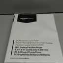 Amazon Basics Multipurpose Copy Printer Paper, 8.5 x 11 Inches, 20 lb, 92 Bright, White, 1 Ream (500 Sheets), Jam-Free