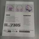 Wentronic Y02 Active Noise Cancelling Headphones,60H Battery,5 EQ Music Modes,Hi-Res Audio,Deep Bass,Foldable Wireless Over Ear Bluetooth 5.4 Headset,Breathable Leather Earpads (Purple)