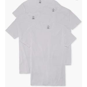 Stafford 4-pk. Heavyweight V-Neck T-Shirts (XL) White