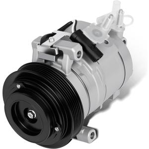 Car A/C Compressor Fit for Jeep Grand Cherokee for Dodge Charger Durango Challenger for Chrysler 300 V8 Automotive Replacement AC Compressor 98314, 68202994AA A/C Compressor for Car CO 30014C