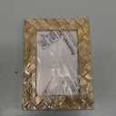 Handicrafts Home Wood Picture Frames For Christmas Decor Handmade 4x6 Natural Wood Photo Frame for Wall & Tabletop, Rustic Farmhouse Decor, Vintage Decor, Boho Shelf Styling, Modern Home Decor, Living Room Wall Art, Desk Decor & Christmas Gift - Cinnamon