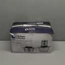 Kitchen in the box Food Processor, Electric Meat Grinder & Food Chopper with 400W Powerful Veggie Chopper-2 Bowls8 Cup+8 Cup & 2 Bi-Level Blades for Meat/Fish/Vegetable/Baby FoodBlack Button