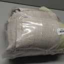 YoungsTex Beige Linen Blackout Curtains 84 Inch Length for Living Room, Thermal Insulated Winter Drapes with Grommet Room Darkening Thick Privacy for Bedroom Windows, 2 Panels, 52 X 84 Inch