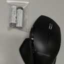 Amazon Basics Full Size Ergonomic Wireless Mouse with Fast Scrolling, Compatible with PC, Mac, Laptop - Black