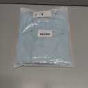 Mens Cotton Linen Short Sleeve Shirts Cuban Camp Button Down Beach Vacation Tops with Pocket (L)