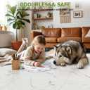 RORA 18x18 inch Peel and Stick Floor Tile, 37-Pack 83 SF, Waterproof Vinyl
