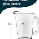 Libbey Glass Pitcher, 60-ounce