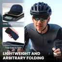 Mesh Golf Hats Men Women - Breathable Adjustable Baseball Cap - Sports Fitted Performance Hat for Outdoor Running (Blue)