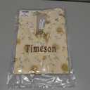 Timeson Womens 3/4 Sleeve Tops: Business Casual - Dressy Blouses for Women - Polyester Shirts for Women Cute Floral Ladies Top Loose Fitted Spring Tunics for Leggings Flowy Office Work Rose Yellow XL
