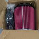 5D3-14459-00-00 Air Intake Kit Compatible with Yamaha YFZ450R 2009-2024, YFZ450X 2010-2011, YFZ450 2007-2013, Includes Aluminum Adapter & Clamp