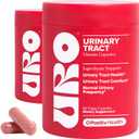 O Positiv URO Urinary Tract Health Supplement for Women, 60 Count (Pack of 2) - Urinary Support Vitamins with Pacran Complete Cranberry Extract, D-Mannose, & Vitamin C - Vegan & Gluten-Free, Expiry date: 15 July 2026