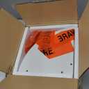 VASAGLE Corner Shelf Wall Mount, 5-Tier Floating Corner Bookshelf, Plant Shelf for Bedroom, Living Room, Bathroom, Home Office, Cloud White