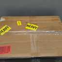 Yoobure Nightstand with Charging Station, Small Night Stand with Fabric Drawers and Storage Shelf for Bedrooms, Small Spaces, Bedside Table with USB Ports & Outlets (Vintage Brown)