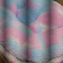 Heritage Kids Sorbet Dreams Rainbow Fur Kids Bean Bag Chair, Multicolor, Large