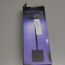 Merkury Touch Metal Lamp W RGB LEDs BK