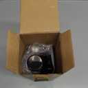 AOZITA 17oz Glass Olive Oil Dispenser - Oil and Vinegar Cruet Bottle with Stainless Steel Pourers - Funnel For Easy Refill - Olive Carafe Decanter for Kitchen (Dark Brown)