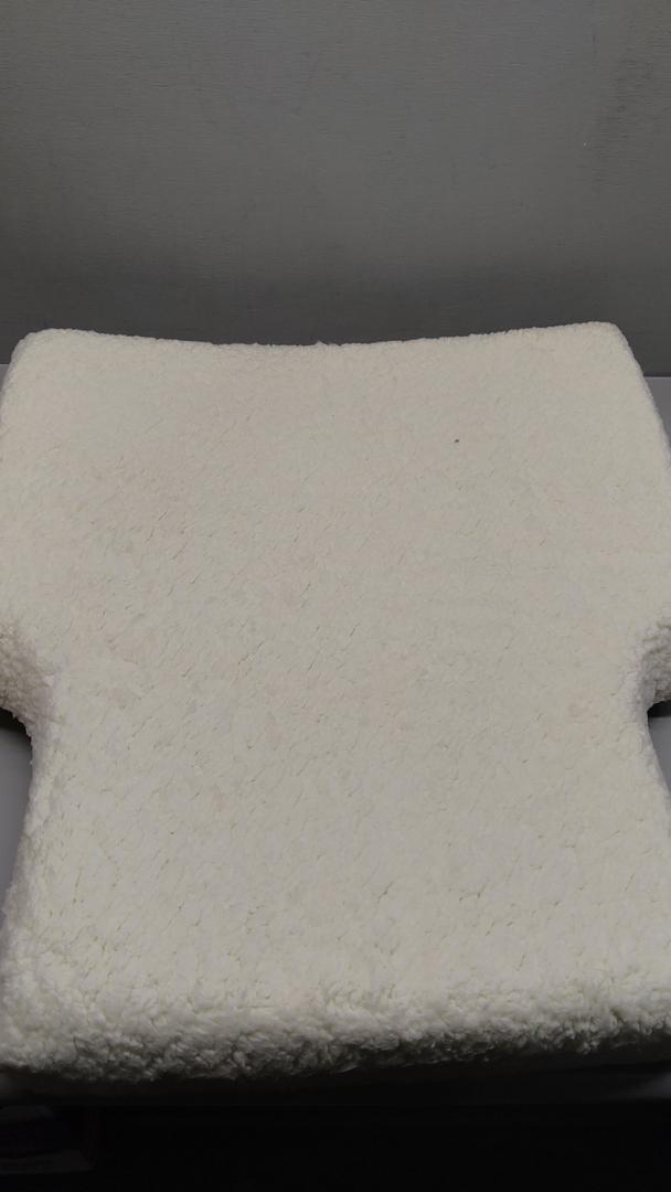 Chair Cushion, 20x21.5 Inches, Creamy White
