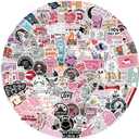 150 PCS Romance Book Stickers for Kindle, Bookish Sticker Pack for Laptop, Ebook Readers Cute Booktok Vinyl Decals Water Bottle Girls Holographic Waterproof Smut Romance (Red150)