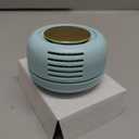 Portable Clip-On Fan, Mini USB Rechargeable 360° Rotatable Fan, 3-Speed Silent Mini Bladeless Fans (Black and Blue)