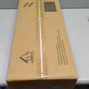 QEEIG Floating Shelves for Wall 23.6" Long - Wall Mounted Shelf Bathroom Kitchen Living Room Bedroom Farmhouse Home Decor Display Bookshelf Large 23.6 x 9.3 inch Set of 2, Rustic Brown (008-60BN)