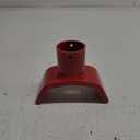 Bottle Jack Adapter for 12t Jack - Safe Steel Lifting Saddle for 3 Inch and 4 Inch Round & Square Axle Tube, Fits 1.65 Inch or Smaller Diameter Accessories (Red)