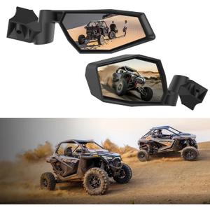 Side Mirrors Compatible with 2020-2024 Polaris RZR PRO XP/PRO R/Turbo R / 4 Accessories Adjustable High-Definition Folding Rearview Mirror, Replace #2883762, 2PCS