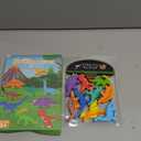 FFTROC Montessori Dinosaur Toys for 2 3 4 Year Old Boys - Wooden Stacking Dinosaur Toys for Kids 2-4 3-5, Toddler Balancing Block Sets (Multiple Colour 1)