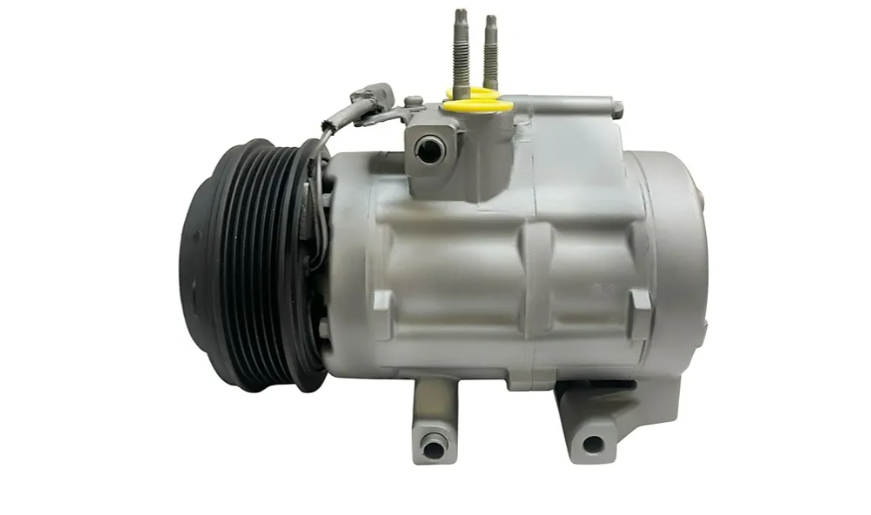 AC Compressor with Clutch for Ford F-250 350 450 550 Super Duty 5.4L 1999-2001, 6.0L 2003-2007, 6.8L 1999-2003, Excursion 5.4L 6.0L 2003-2005, F53 6.8L/LCF 4.5L/Lobo