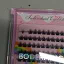 Bodermincer Lashes Clusters Extension Kit lash Clusters Lashes Wispy Eyelash Extension (14mm)