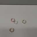 Hexasider 4 Pack Ring Cover Compatible with Oura Ring Gen 4/Oura Ring Gen 3 Horizon/Heritage, Abrasion-Resistant TPU Case for Oura Ring Protector Accessories for Oura Size 7