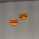 DEDC Universal Aluminum Grooved Magnetic Jack Pad 2 Pcs, Jacking Puck Pinch Weld Frame Rail Adapter with 2 Reminder Streamers, Oil Change Mush Haves, Mechanic Tools in Garage, Gifts for Mechanics