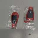 2X New Replacement Keyless Entry Remote Key Fob Shell / CASE Compatible with & Fits for Dodge RAM Jeep - (No Electronics or Chip Inside)