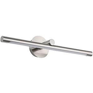 JUSHENG Picture Lights for Wall 24.21" Inch, Brushed Nickel Metal Gallery Light Picture Lighting, Artwork Lighting Display Light 12W, Hardwired Connection, 3000K Warm White 110V AC