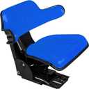 Tractor Suspension Seat With Tilt For Ford & New Holland 3900 3930 3910 4000 4100 4110 4330 4600 4610 5000 5100 5600 5610 5900 5910, Blue